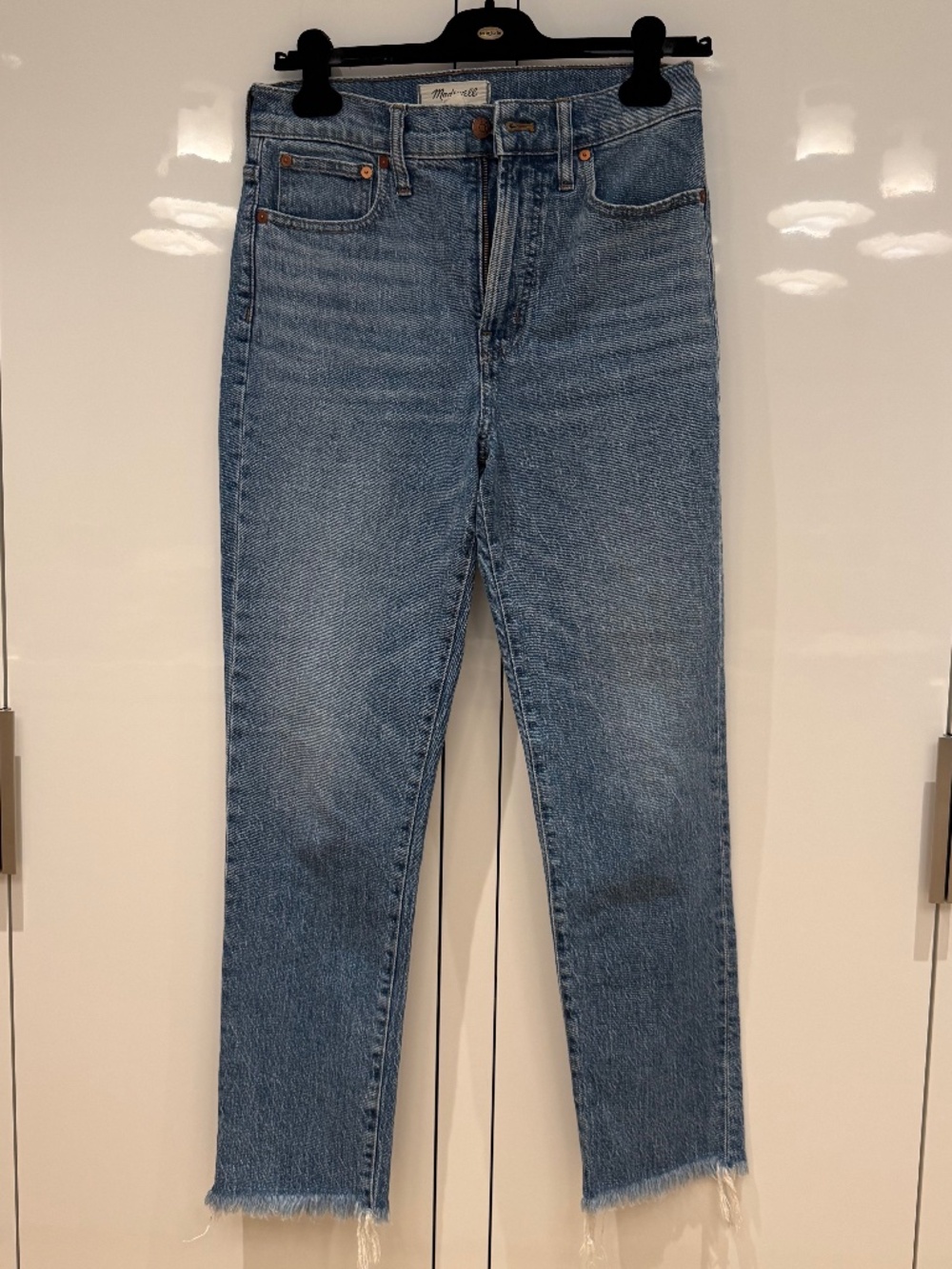 Madewell The Perfect Vintage Jean — Size 27 — Cropped Raw Hem